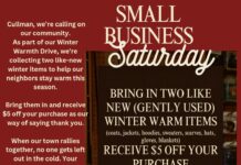 The gift of warmth: Mary Carter Store encourages community donations on Small Business Saturday Nov. 29