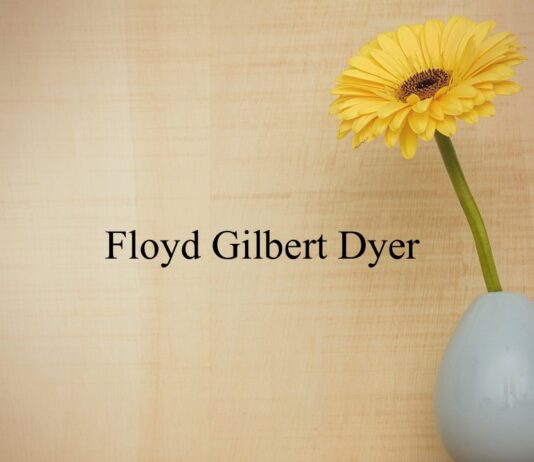 Obituary: Floyd Gilbert Dyer