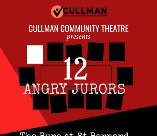 ‘12 Angry Jurors’ opens Nov. 6 "12 Angry Jurors," opens Thursday, Nov. 6, at The Byre at St. Bernard. (Cullman Community Theatre)