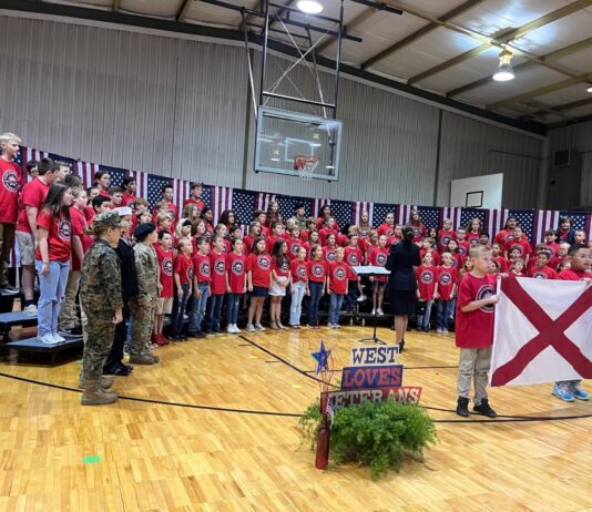 West Elementary to host Veterans Day program Nov. 5, 7