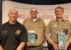 Whaley, Rainwater, Golden honored at Super Citizen ceremony Left to right are Lt. Chad Whaley, Sgt. Jeff Rainwater and Deputy Blake Golden. (Cullman County Sheriff’s Office)