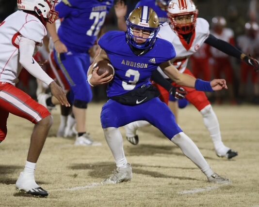 PREP FOOTBALL PLAYOFFS: No. 6 Addison’s postseason run ends with 22-14 loss to No. 1 Wadley