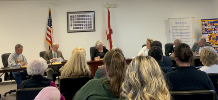 IMG_5513 The Town of Holly Pond held its organizational meeting on Monday, Nov. 3, 2025. (Chasady Woods/The Cullman Tribune)