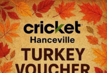 Cricket Wireless in Hanceville giving out turkey vouchers Monday