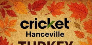 Cricket Wireless in Hanceville giving out turkey vouchers Monday