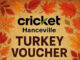 Cricket Wireless in Hanceville giving out turkey vouchers Monday