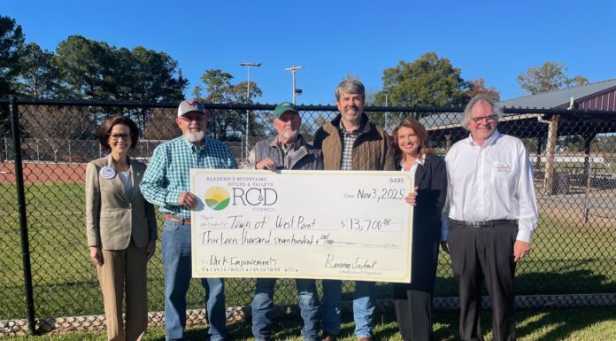 $13.7K grant awarded for improvements at West Point park