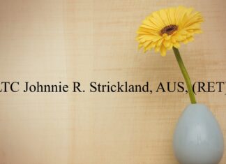 Obituary: LTC Johnnie R. Strickland, AUS, (RET)