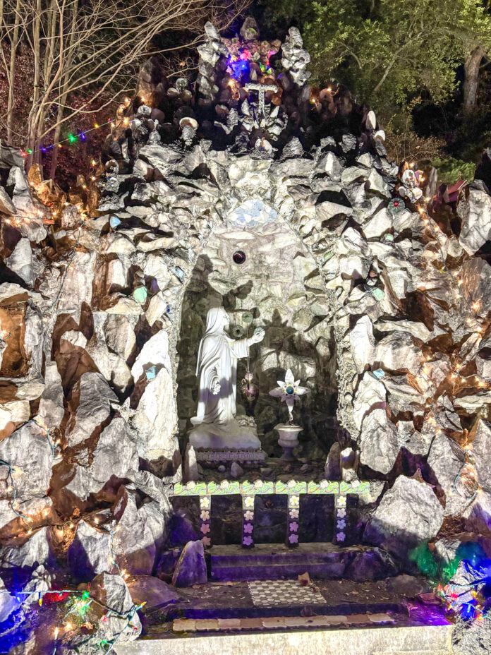 MAIN COVER IMAGE The seventh annual Christmas at the Grotto will open to the public on Thursday, Nov. 20, at the Ave Maria Grotto. (Lauren Estes/The Cullman Tribune)