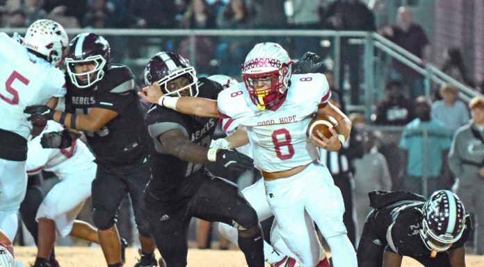 PREP FOOTBALL PLAYOFFS: No. 10 Good Hope topples No. 3 West Morgan 31-7 to advance