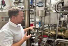 Wagon Trail Hemp Farms prepares for impact of HB445 Wagon Trail Hemp Farms Managing Partner Joey Robertson explains how the machines in his facility work. (Tribune file photo)