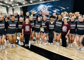 West Point cheerleaders headed to nationals The West Point High School varsity cheerleading squad last month won first place at the UCA Space Center Regional in Huntsville. It was one of eight local squads to qualify for the National High School Cheerleading Championship, which will take place in Orlando in January/February. (West Point High School)