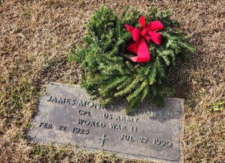 Wreaths Across America to include Holly Pond, Duck River and Cullman City Cemetery ceremonies – Dec. 13