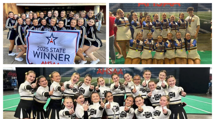 PREP CHEER: 3 local squads win state titles