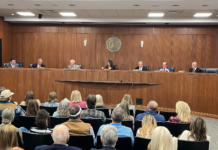 New Cullman City Council, officers seated The freshly sworn-in Cullman City Council gets down to business Monday evening, Nov. 3, 2025. (W.C. Mann for The Cullman Tribune)