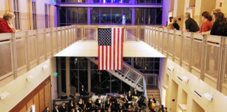 Wallace State to honor military veterans at annual concert Nov. 10 The Wallace State Concert Band performs during the 2024 Salute to United States Veterans concert. This year’s concert will be held on Monday, Nov. 10, at 7 p.m., in the Betty Leeth Haynes Theatre at the Gudger Student Center. Admission is free and open to the public. (Wallace State)