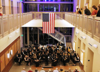 Wallace State to honor military veterans at annual concert Nov. 10 The Wallace State Concert Band performs during the 2024 Salute to United States Veterans concert. This year’s concert will be held on Monday, Nov. 10, at 7 p.m., in the Betty Leeth Haynes Theatre at the Gudger Student Center. Admission is free and open to the public. (Wallace State)