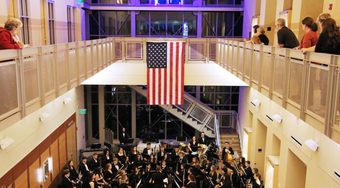 Wallace State to honor military veterans at annual concert Nov. 10 The Wallace State Concert Band performs during the 2024 Salute to United States Veterans concert. This year’s concert will be held on Monday, Nov. 10, at 7 p.m., in the Betty Leeth Haynes Theatre at the Gudger Student Center. Admission is free and open to the public. (Wallace State)