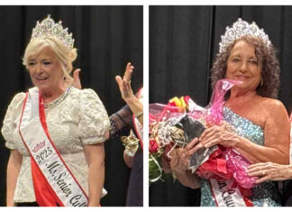 Rasco, Twilley win senior crowns 2025 Ms. Senior Cullman County Sheri Rasco (left) and 2025 Ms. Super Senior Cullman County Mazzie Twilley (Lauren Estes/The Cullman Tribune)