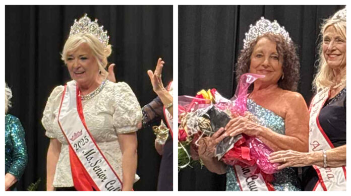 senior winners 2025 Ms. Senior Cullman County Sheri Rasco (left) and 2025 Ms. Super Senior Cullman County Mazzie Twilley (Lauren Estes/The Cullman Tribune)