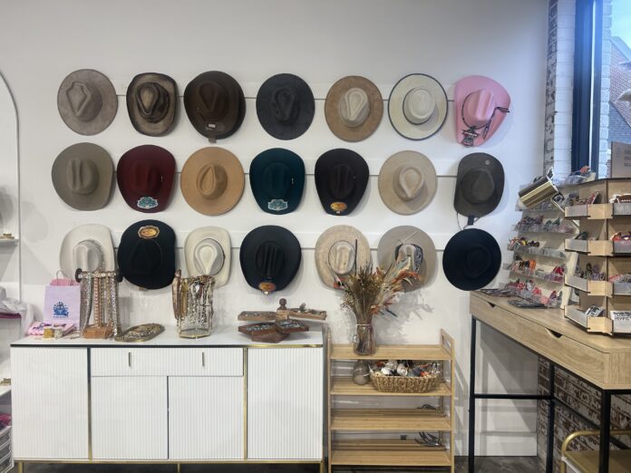 2 Wall of hats by Split Tree Designs Hat Bar (Anabelle Howze/The Cullman Tribune)