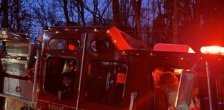 Santa rides through town Cullman Fire Rescue hosted its annual Santa Ride event Sunday evening, Dec. 21, 2025. (Lauren Estes/The Cullman Tribune)