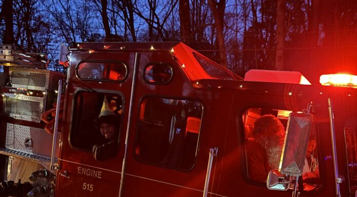 Santa rides through town Cullman Fire Rescue hosted its annual Santa Ride event Sunday evening, Dec. 21, 2025. (Lauren Estes/The Cullman Tribune)