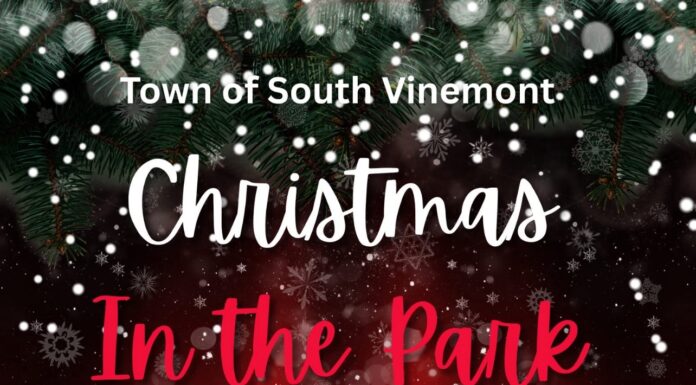 Town of South Vinemont 4th annual Christmas in the Park Dec. 7