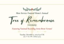 Honoring our loved ones – 9th annual Tree of Remembrance ceremony set for Dec. 9