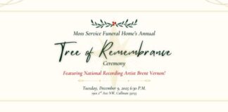 Honoring our loved ones – 9th annual Tree of Remembrance ceremony set for Dec. 9