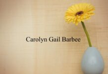 Obituary: Carolyn Gail Barbee