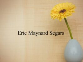 Obituary: Eric Maynard Segars