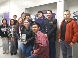 Hanceville Robotics Team takes top county honors The Hanceville Robotics Team received the Excellence Award and was named the overall champion in the Teamwork category at the Cullman County High School Robotics Competition on Nov. 21, 2025. Back row, left to right, are Micheal McElwee, Sam Hembree, Izaiha Acuff, Donovan Reaid, Bradley Hill and Daltin Smith. Front row, left to right, are Genesis Marquez, Yoleth Trejo, Karrigan Pipkin, Piper Butts and Stephen Briscoe. (Chasady Woods/ The Cullman Tribune)