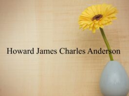 Obituary: Howard James Charles Anderson