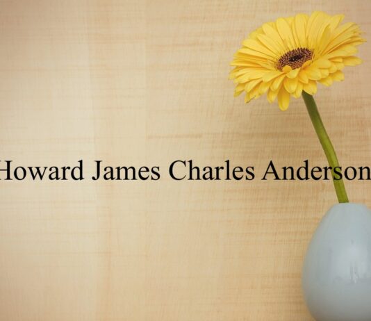Obituary: Howard James Charles Anderson
