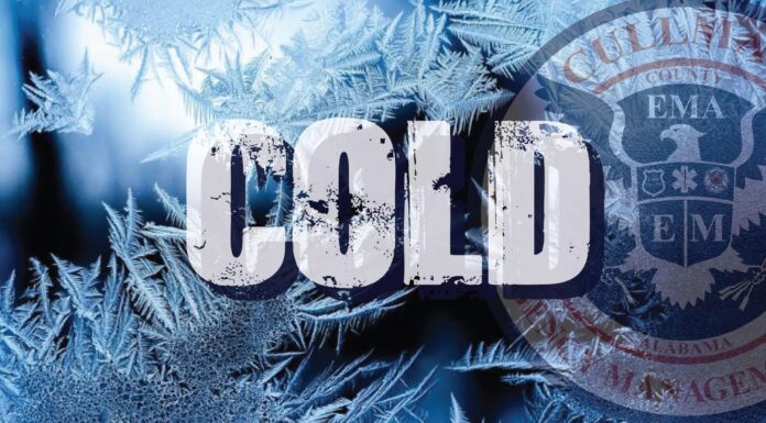 EMA: Be prepared for this weekend’s cold weather (Cullman County EMA)