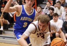 PREP BASKETBALL: Meek grinds out a 56-53 overtime win over rival Addison