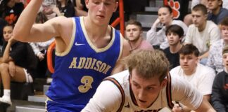 PREP BASKETBALL: Meek grinds out a 56-53 overtime win over rival Addison