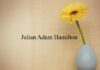 Obituary: Julian Adam Hamilton
