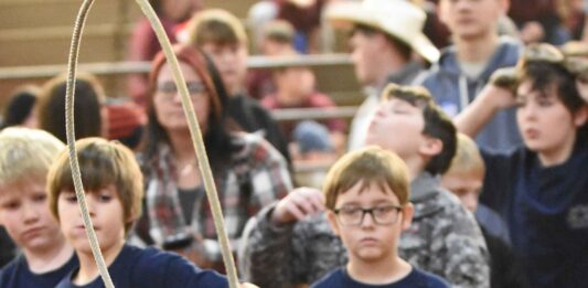 ‘One of the most rewarding experiences’ A young girl is seen practicing her roping skills at the special needs rodeo on Thursday, Dec. 11, 2025, at the Cullman County Agricultural Trade Center. (Mike Witcher/The Cullman Tribune)