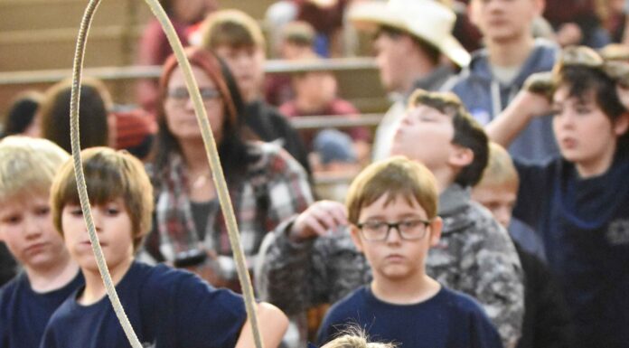 ‘One of the most rewarding experiences’ A young girl is seen practicing her roping skills at the special needs rodeo on Thursday, Dec. 11, 2025, at the Cullman County Agricultural Trade Center. (Mike Witcher/The Cullman Tribune)