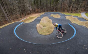 Oak Mountain’s new pump track elevates Alabama’s mountain biking status Â