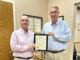 City of Cullman recognizes Steve Cummings for service Steve Cummings (left) and Cullman Mayor Woody Jacobs (right) (City of Cullman)