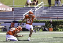 Kicking his goals one at a time