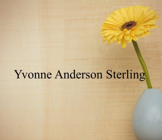 Obituary: Yvonne Anderson Sterling