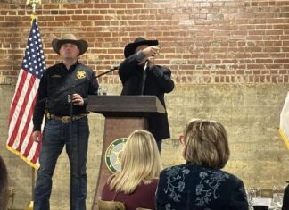 CCSO hosts sponsor dinner ahead of this weekend’s rodeo The Cullman County Sheriff’s Office hosted its annual rodeo sponsor dinner on Tuesday night, Dec. 9, 2025, at Cotton Creek Warehouse, ahead of this weekend’s Cullman County Sheriff’s Office Jimmy Arrington Memorial Rodeo. (Lauren Estes/The Cullman Tribune)