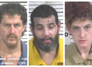 CCSO announces multiple drug arrests Left to right are Nathan Whitfield, Albert Dragon and Leann Elizabeth Finchum. (Cullman County Sheriff’s Office)