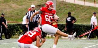 Elijah Guyton named a D2CCA second team All-American