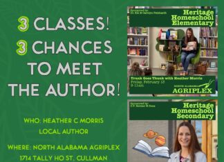 North Alabama Agriplex announces local author visit Feb. 13-14