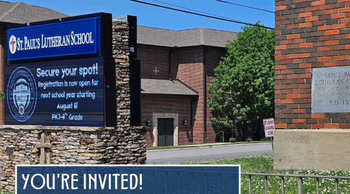 St. Paul’s Lutheran School to host Spring Open House Feb. 5